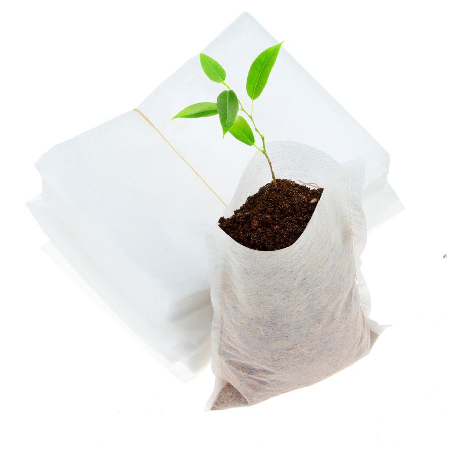 2020 Plant Grow Bags 8*10cm Seedling Pots Biodegradable Non Woven
