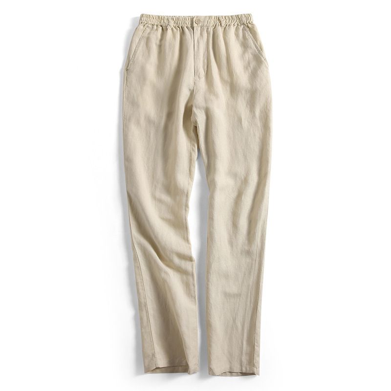 linen work pants