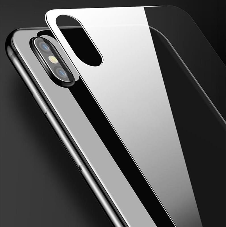 Back Tempered Glass For IPhone XS Max 2.5D Film Cover Rear Toughened Screen Protector For IPhone