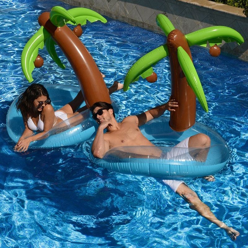 palm tree pool float