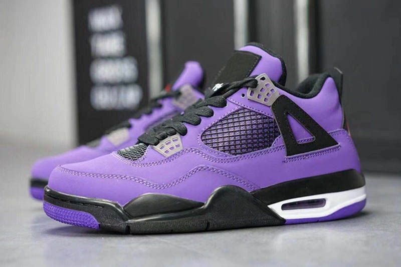 jordan retro 4 cactus jack purple