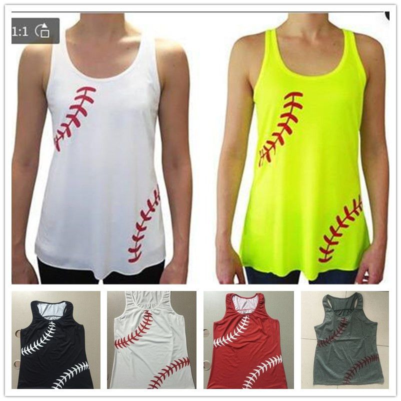 baseball vest tops