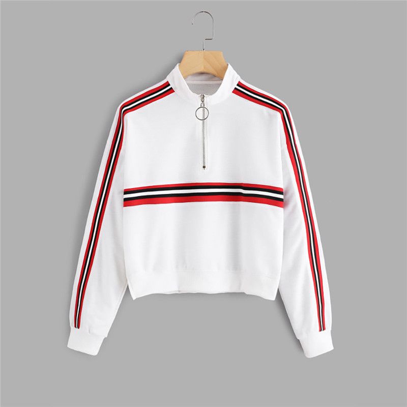 Compra Corto Mujer Sudadera Con Capucha Abrigos Tops Nueva Primavera 2019  Breve Ropa Casual Mujer Damas Ropa Tops Llanura Crop Top Con Capucha FS5337  Barato | Entrega Rápida Y Calidad | Es.Dhgate
