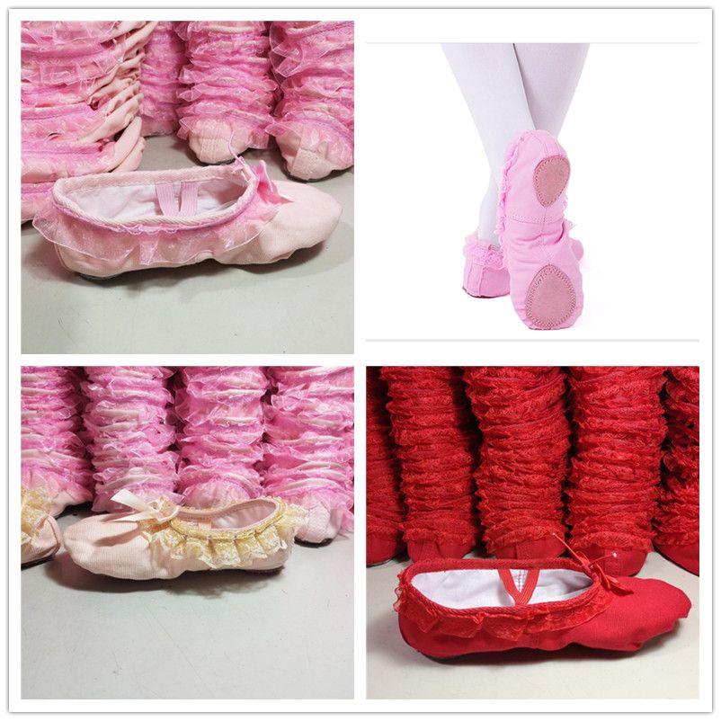 ballet pumps with ribbon laces