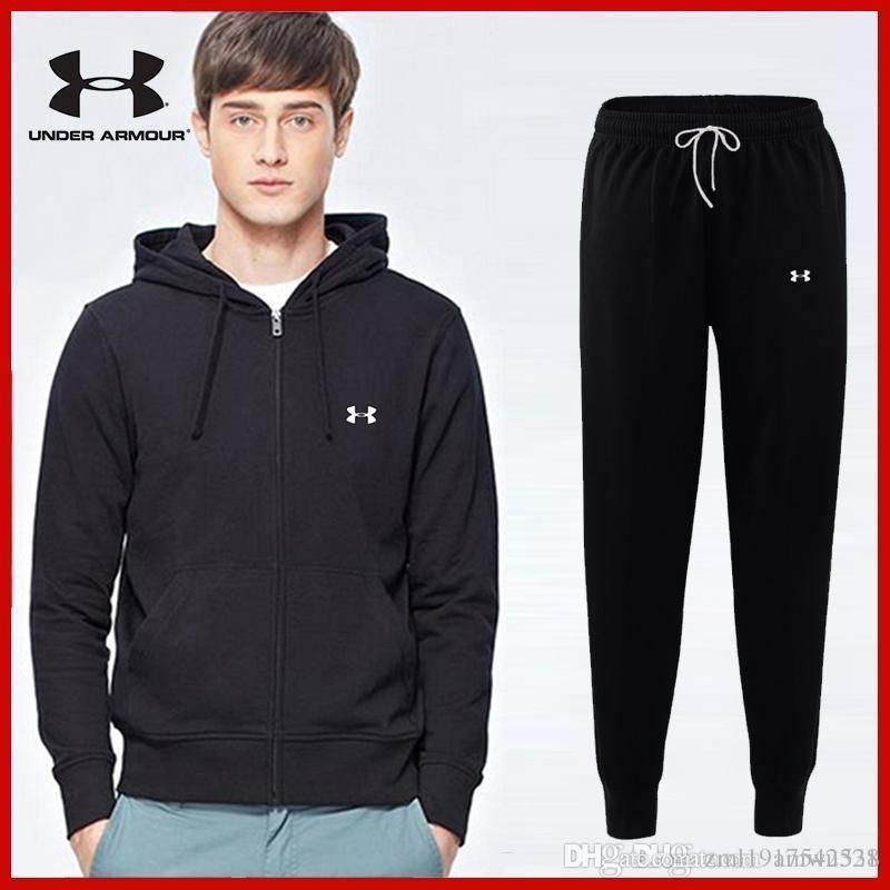 Compre 2019 Conjunto De Chandal Para Hombre Soporte De Cuello Ropa