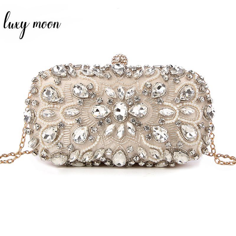 pearl clutch bag