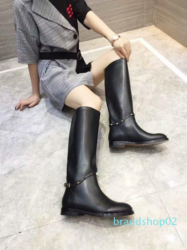 knee high walking boots ladies