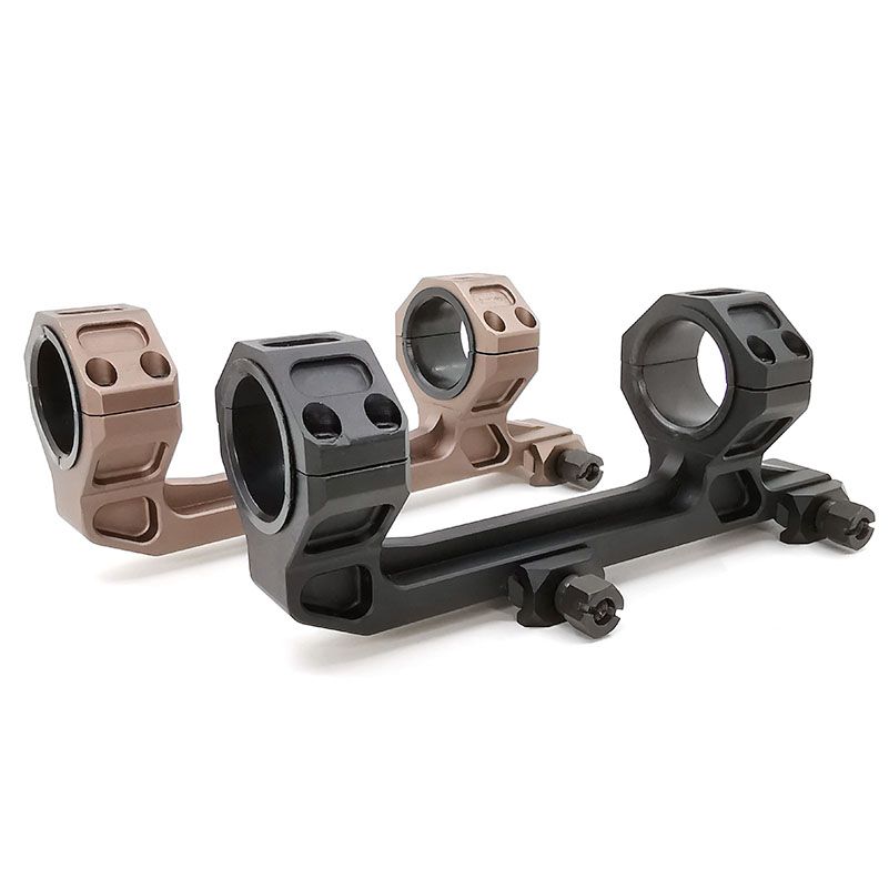 25.4mm/30mm Tactical Dual Ring Cantilever Scope Mount for Picatinny 20mm Rail 