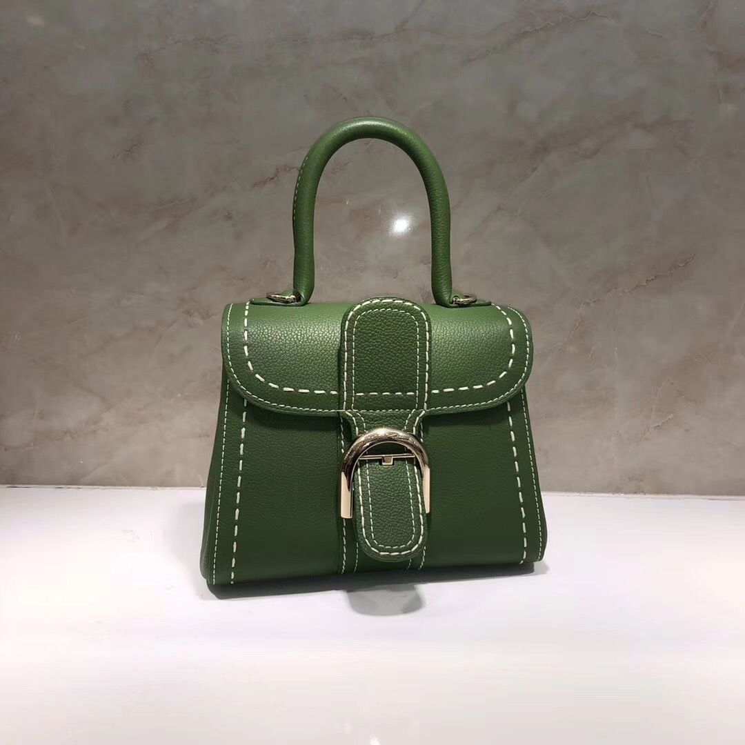 Hot Sale 2019 Famous Designer Togo Leather Handbags Top Quality Delvaux Brillant Hand Sewing ...