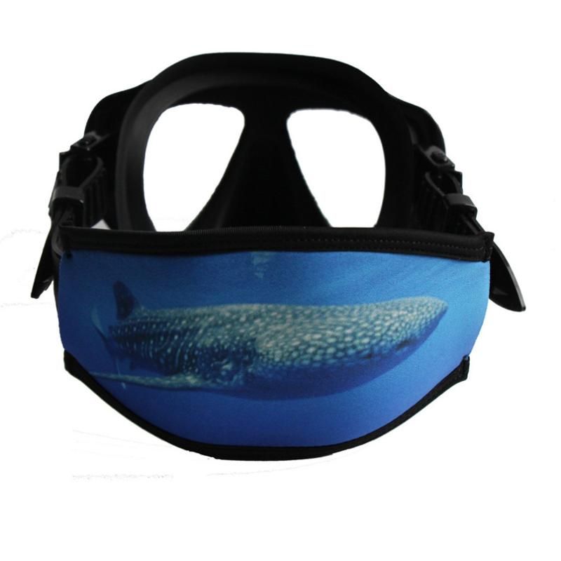 Neoprene ScubaDive Mask Double Sided Padded Strap Cover Hair Wrap Free