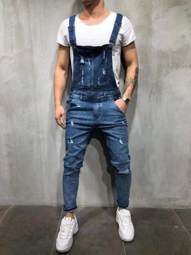 Overol hombre jean Clearance