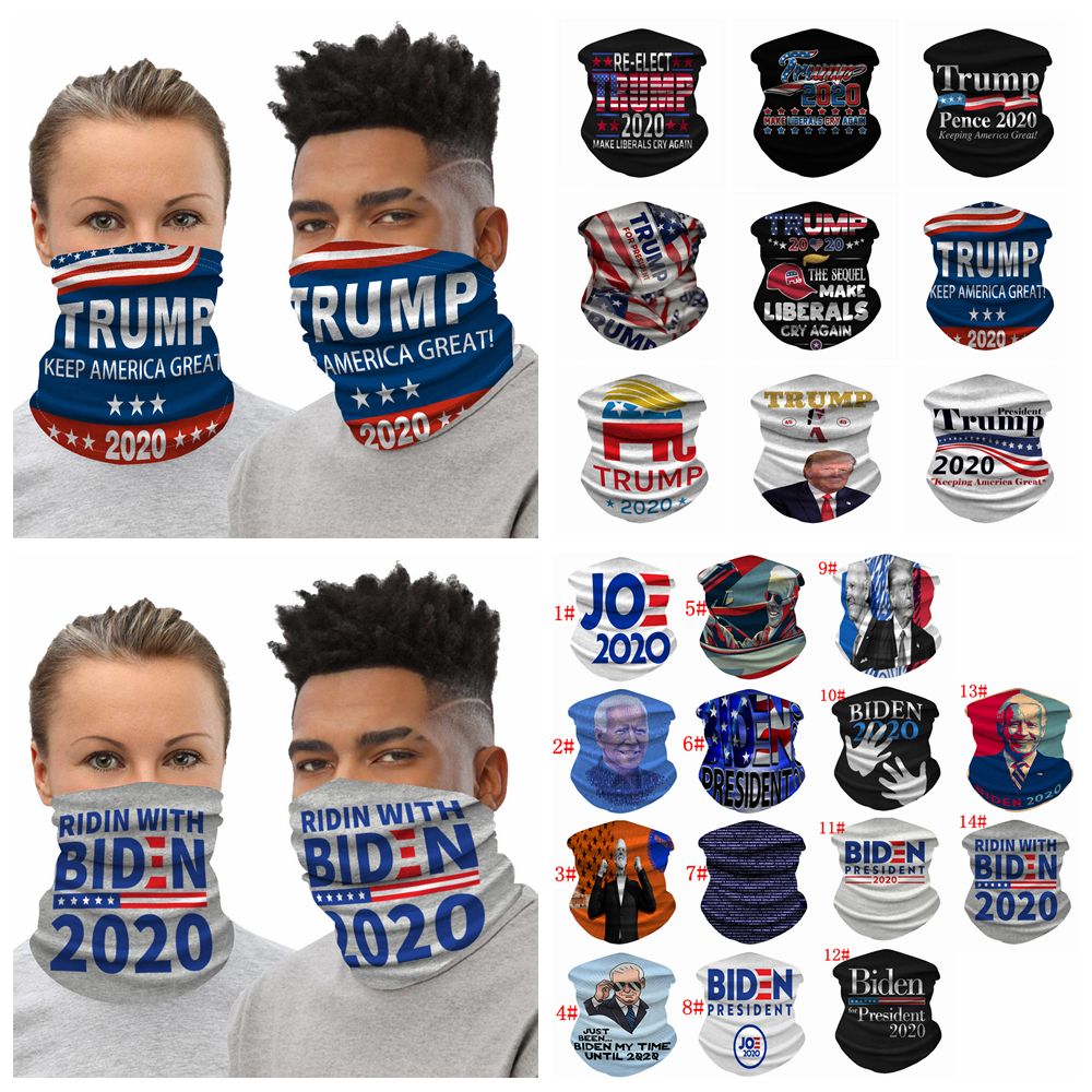 Trump Biden Masks Scarf 2020 Election Party Multifunction Magic Headband Veil Head Scarf Reusable Washable Face Bandanas Mask Warmer Ffa4318 Masquerade Masks For Halloween Masquerade Masks For Kids From Liangjingjing No1 0 46 Dhgate Com