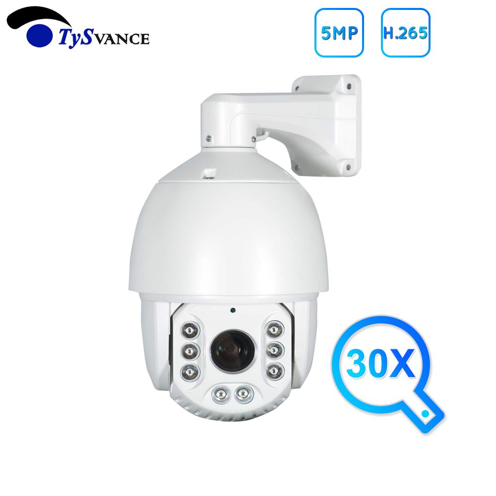4.0MP 1520P CCTV 20x ZOOM Auto Tracking Waterproof DOME PTZ IP IR Camera P2P 