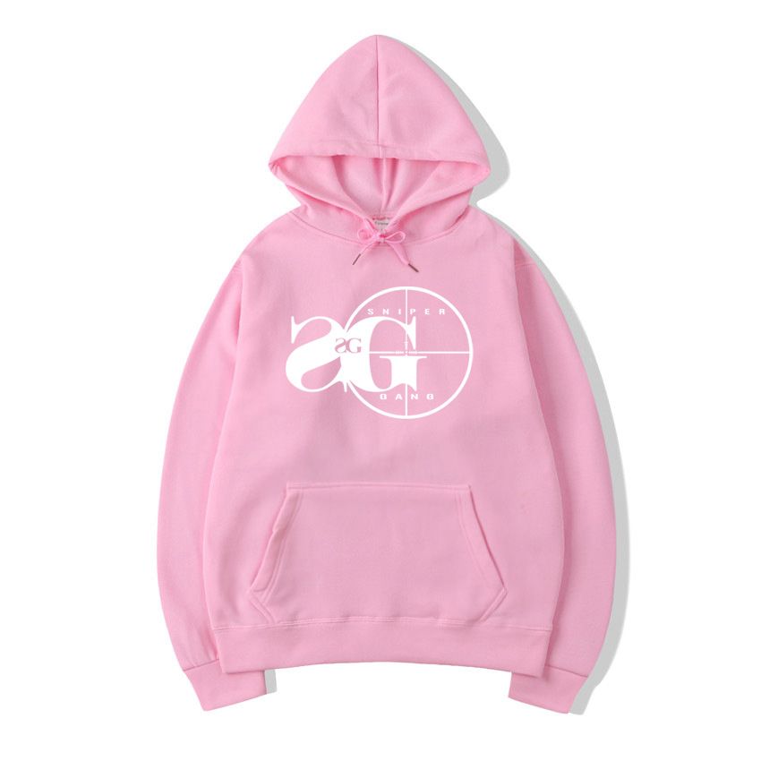 sniper gang moletom com capuz black