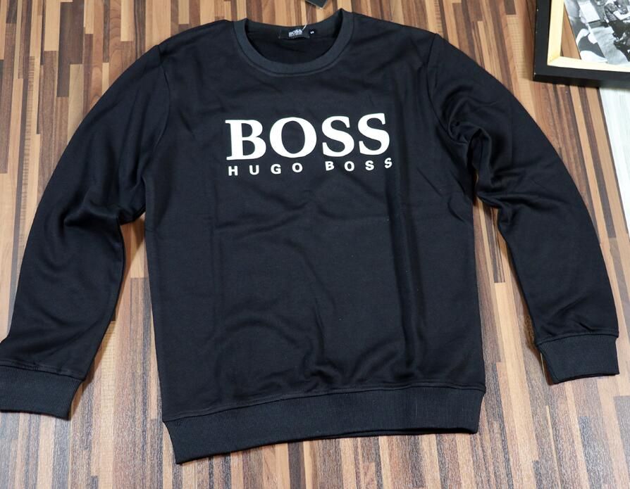sudadera hugo boss negra