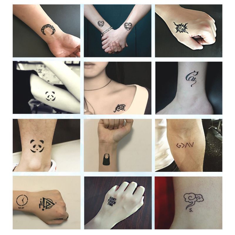 Acheter Petit Henna Temporaire Airbrush Tattoo Stencil Conception Femme Du Corps Homme Peinture Glitter Flash Pate De Chat De Fleur Darbre Tatouage De Crane Autocollant Papier De 0 24 Du Homimly Acheter Petit Henna Temporaire Airbrush Tattoo Stencil Conception Femme Du Corps Homme Peinture Glitter Flash Pate De Chat De Fleur Darbre Tatouage De Crane Autocollant Papier De 0 24 Du Homimly