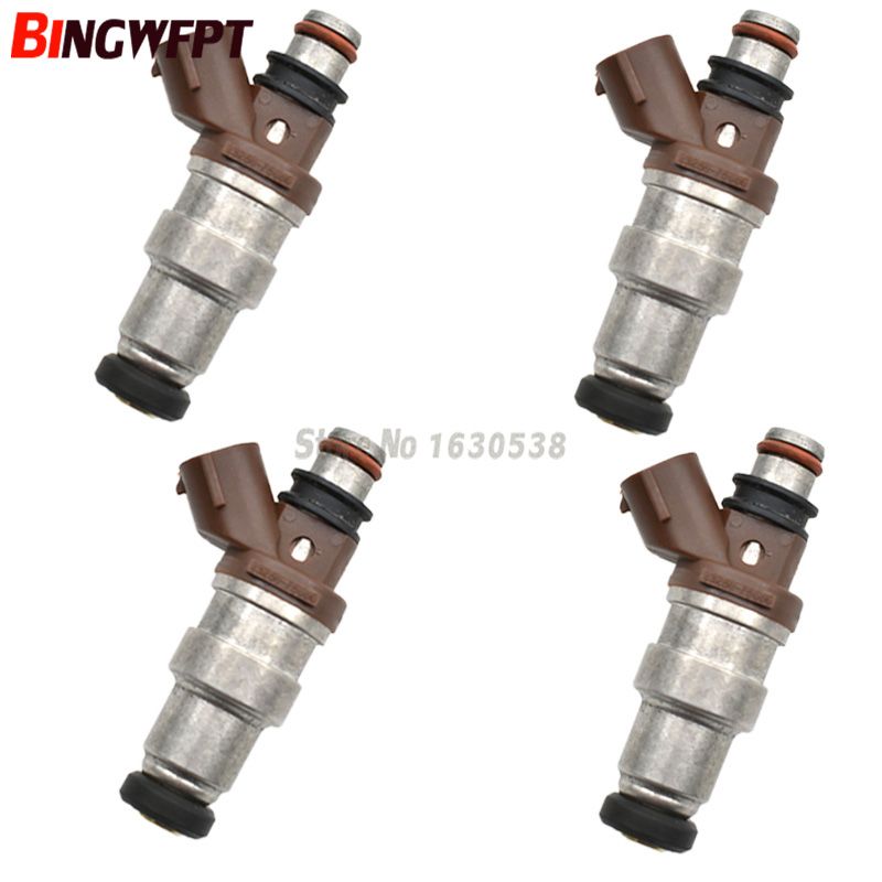 4 pcs New High Quality Fuel Injector 23250-75050 For Toyota RZJ95 3RZ