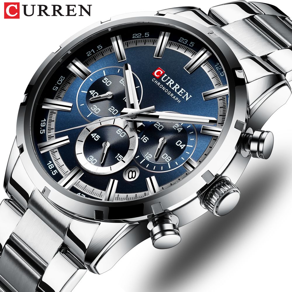 curren chronograph watch