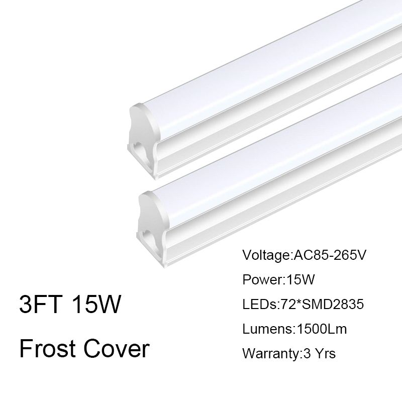 3FT 15W Frosted Cover