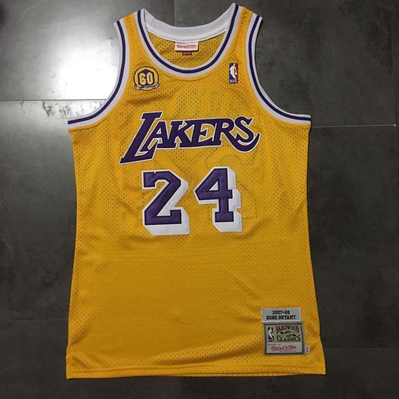 Compre Para Hombre De Los Ángeles Lakers Retro Mitchell Ness Baloncesto Chándal Kobe Bryant 2007 08 60th Swingman Jersey Pantalones Cortos De Baloncesto Don A 15,37 € Del Christmas_jersey | DHgate.Com