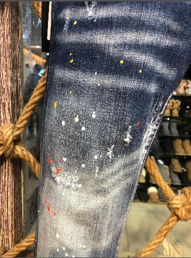 Großhandel NEW2019 Männer 100% Baumwolle Klassisch Kultivieren Sich Lässig Spritzwasser Färben Jeans Biker Denim Fashion Designer Hosen Herren Jeans Großhandel NEW2019 Männer 100% Baumwolle Klassisch Kultivieren Sich Lässig Spritzwasser Färben Jeans Biker Denim Fashion Designer Hosen Herren Jeans