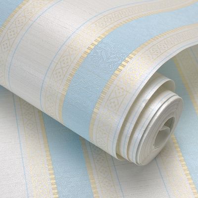 Blue Pink Striped Wallpaper Mediterranean Style Bedroom Living Room Home Decoration Wallpaper Roll Actress Wallpaper Actress Wallpapers From Waxer
