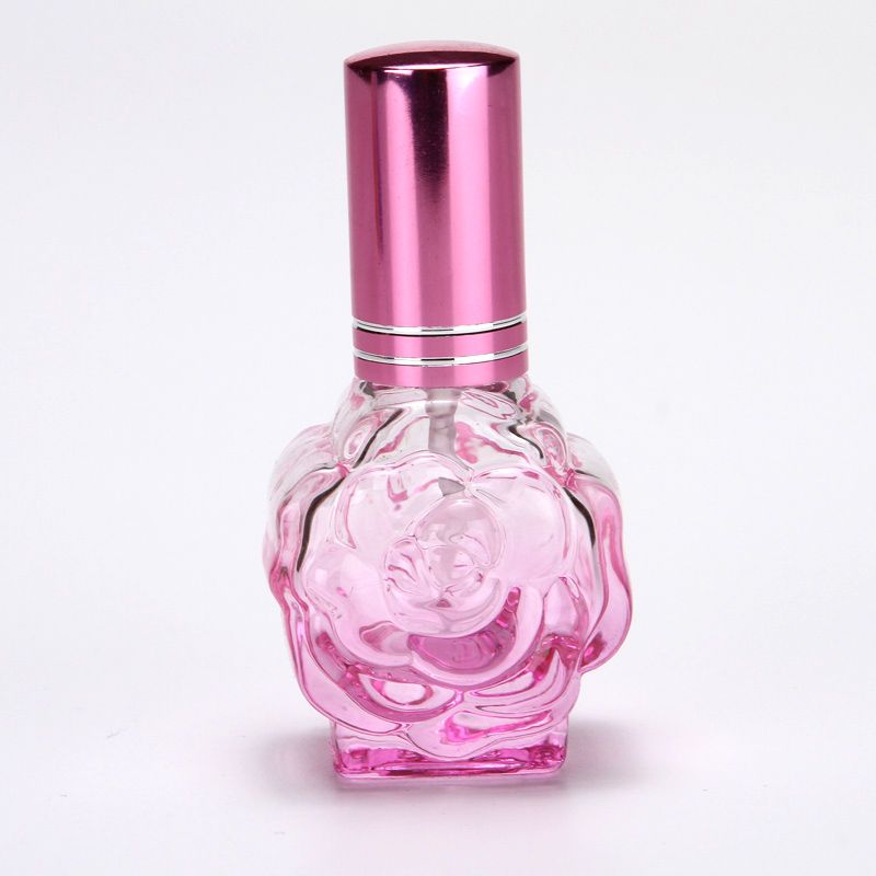 10ml Perfume Glass Bottles Rose Shaped 10ml Perfume Glass Bottles Rose Shaped