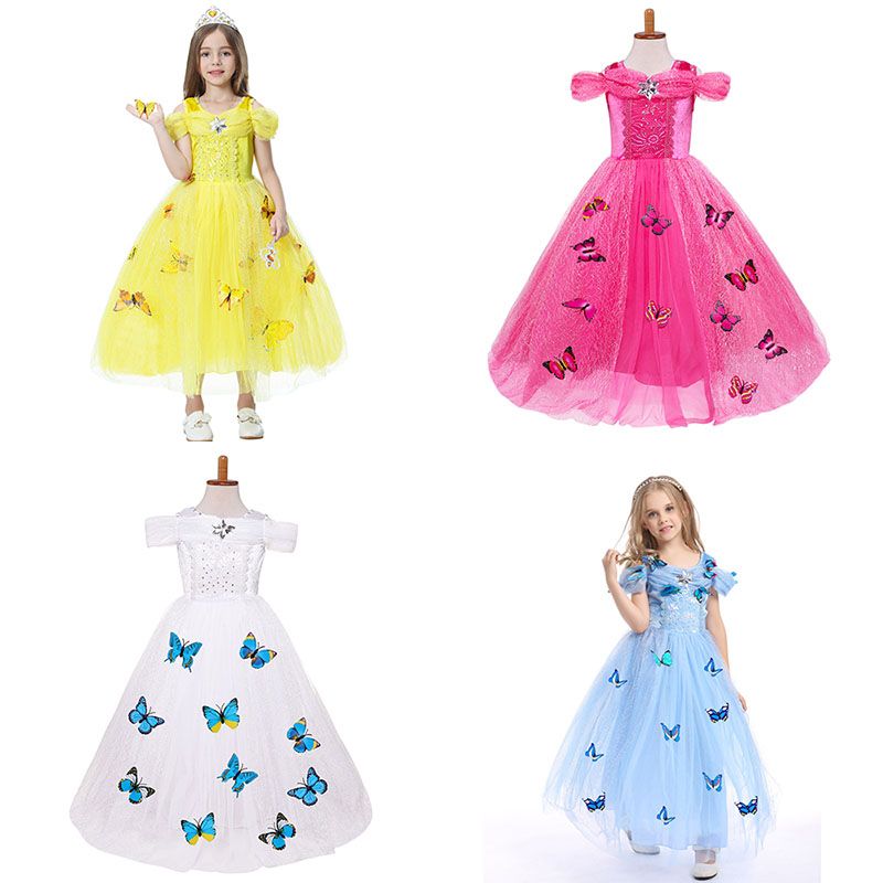pink princess christmas dresses