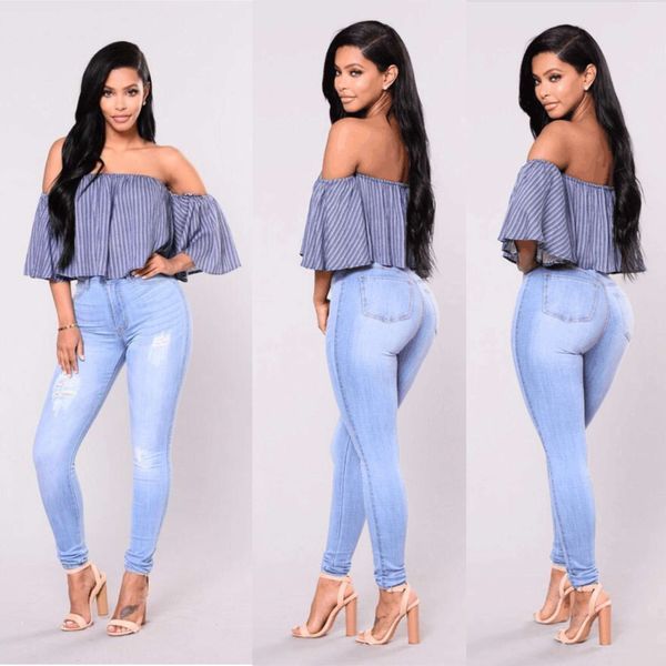 women's hipster skinny jeans