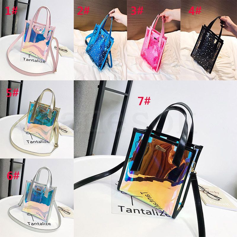 Sacs /à Main Femme 2019 Sacs /à Bandouli/ère Transparents Pour Femme Au Laser /à La Mode Pour Femme