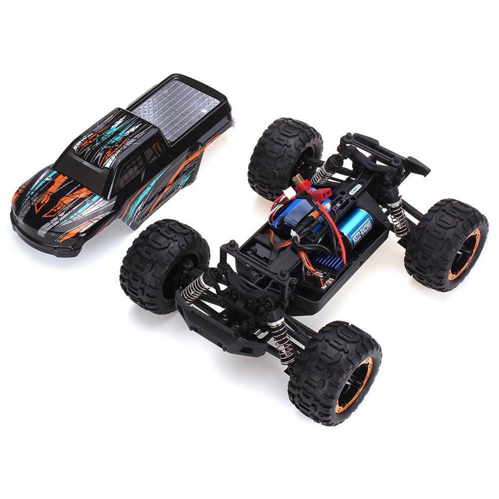 HAIBOXING 16889 2.4G 4WD 1/16 Brushless Splash Waterproof 30km/H Off Road  Monster Truck RC Car RTR Black From Juulpod, $32.67