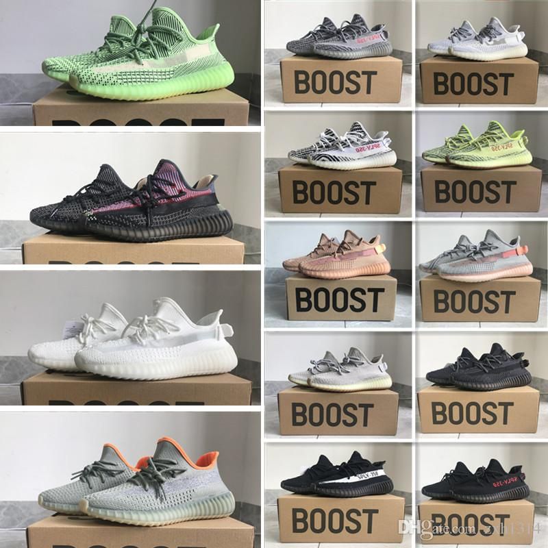 ADIDAS YEEZY BOOST 350 V2 BLACK STATIC NON