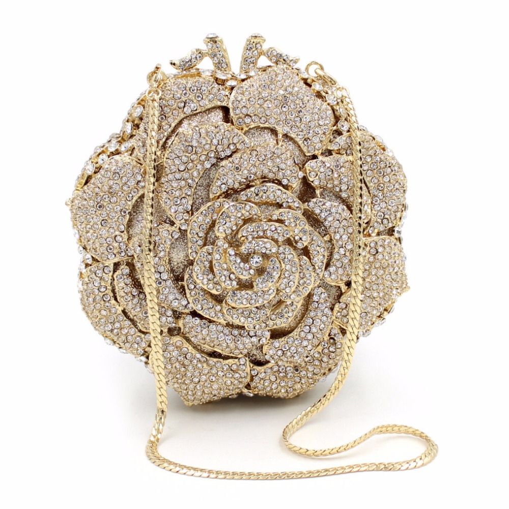 Bridal purse golden Clearance
