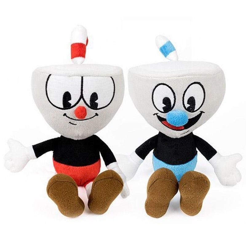 cuphead and mugman plush toys