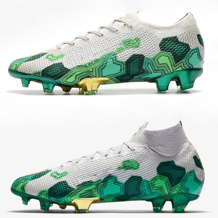 Compra Mbappe X Bondy Mercurial Vapores 13 XIII Elite Superfly Zapatos 7  VII Oro Verde Electro FG Fútbol Juvenil Mbappé Niños Botas De Fútbol Junior  De La Grapa Barato | Entrega Rápida