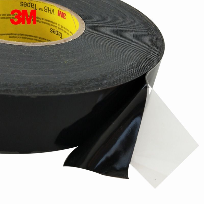 La cinta de espuma acrílica de doble cara 3M 4929 VHB utiliza para unir adornos