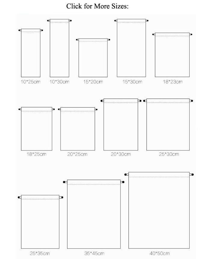 Lot de 10 sacs en velours avec cordeli/ère le calendrier de l`Avent No/ël produits cosm/étiques emballage cadeau /él/égant pour bijoux dimension 30 x 20 cm