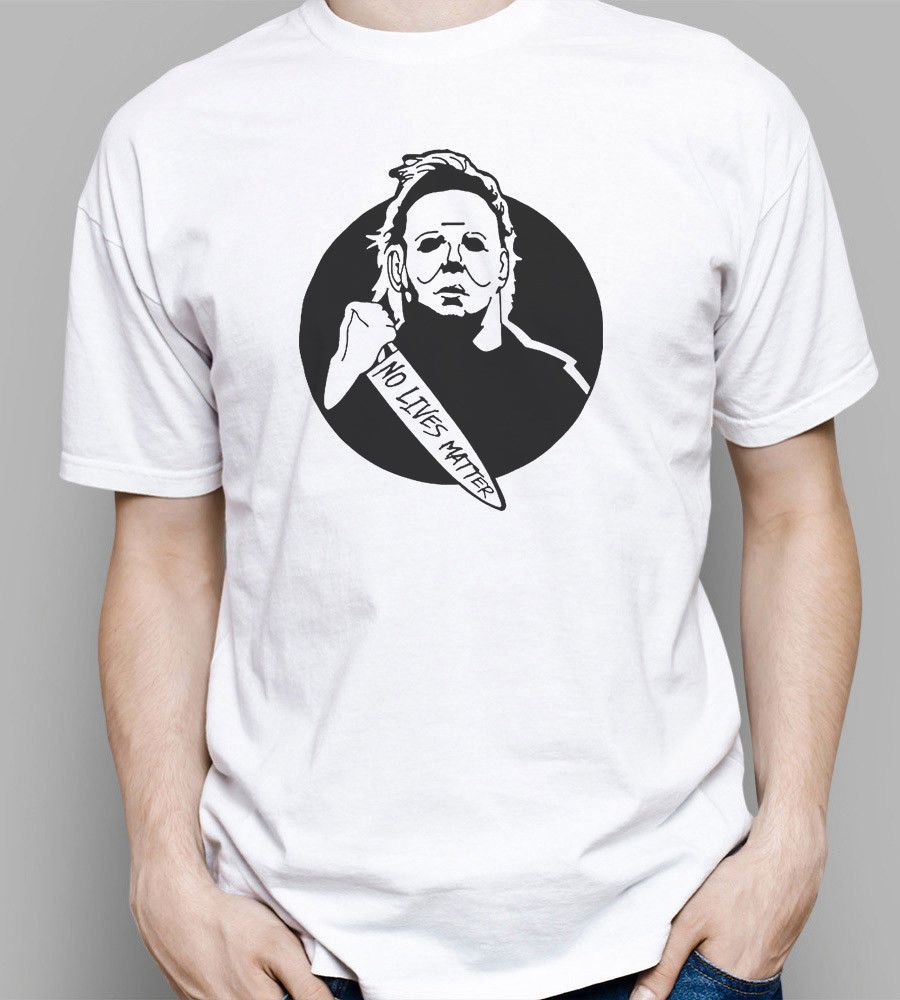 no lives matter shirt michael myers