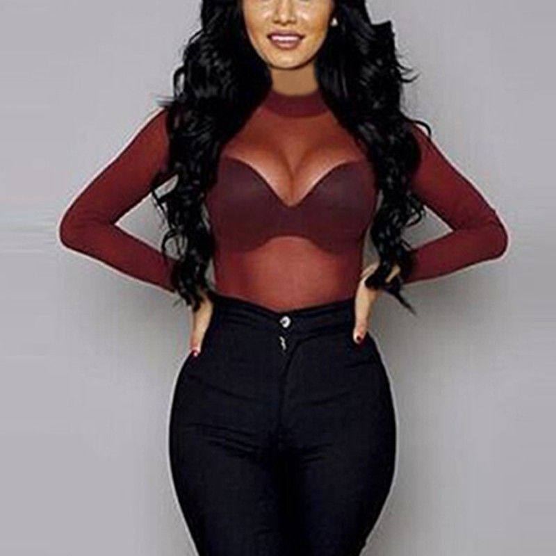 black see through shirt outfit