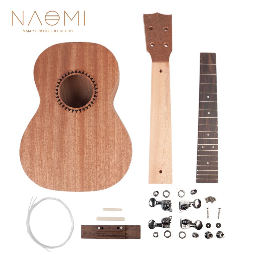 BAACHANG 26 pulgadas ukelele ukelele uklele Hawaiian peque/ña guitarra Acacia chapa de madera de gama alta solo