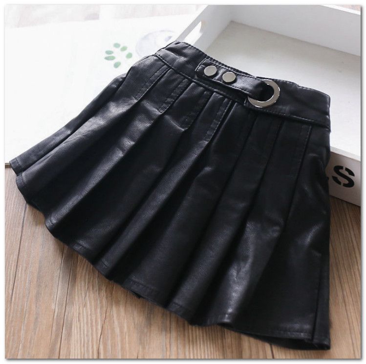 saia infantil de couro