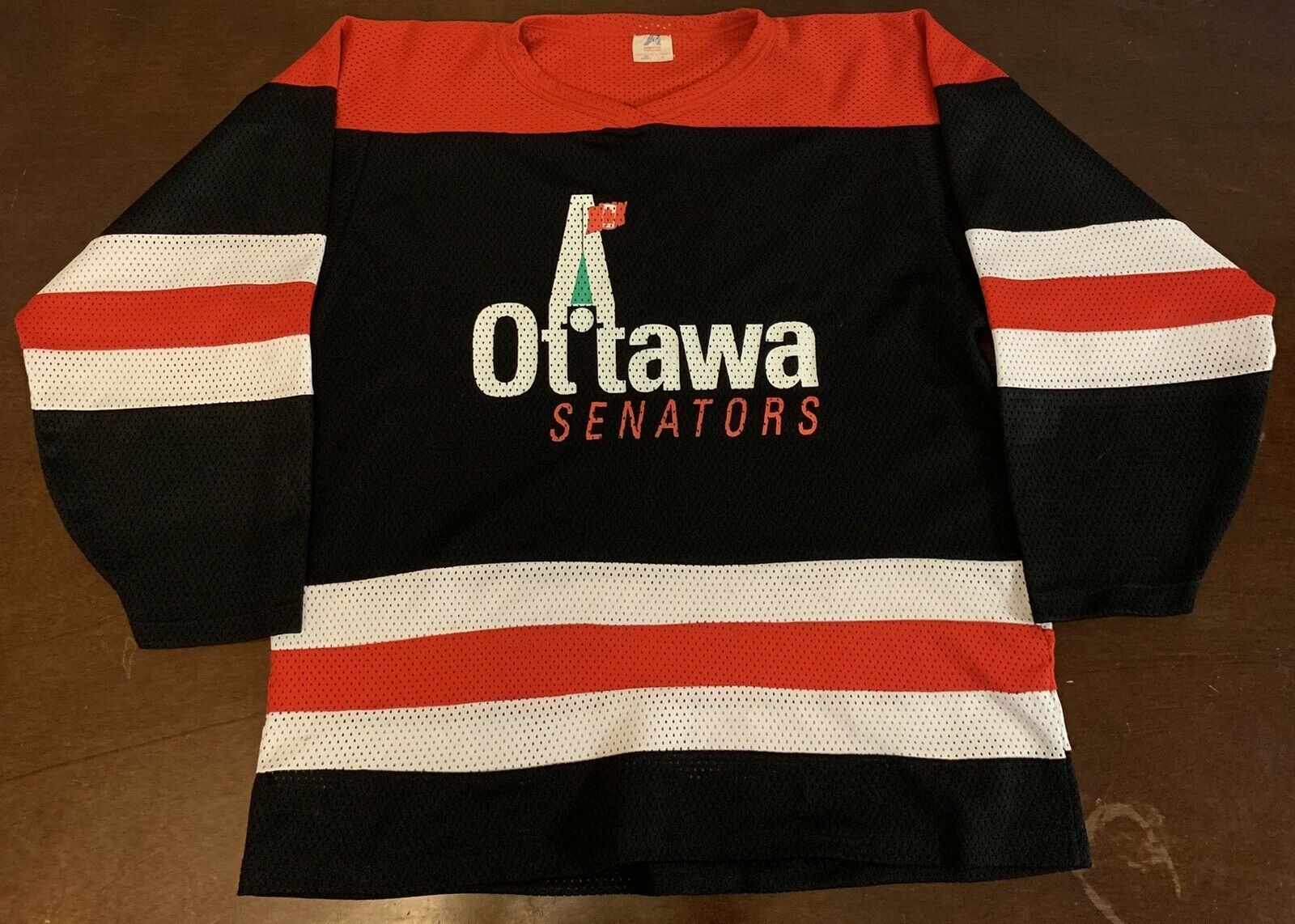 ottawa senators throwback jersey