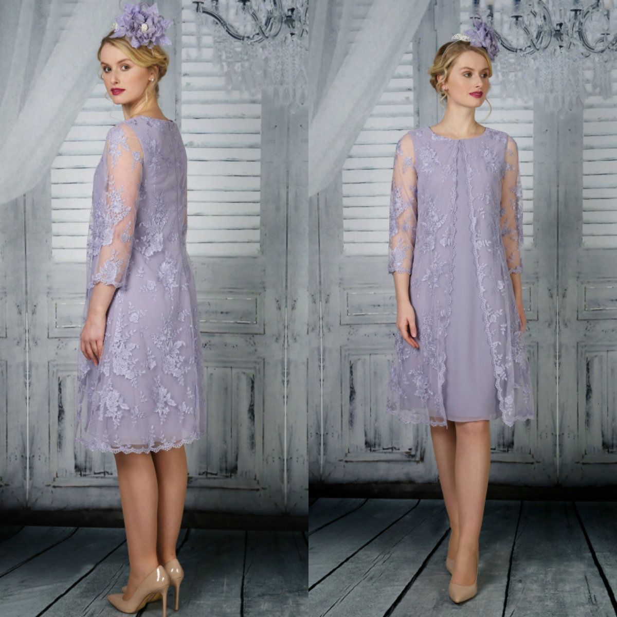 lavender mother of the bride dresses plus size
