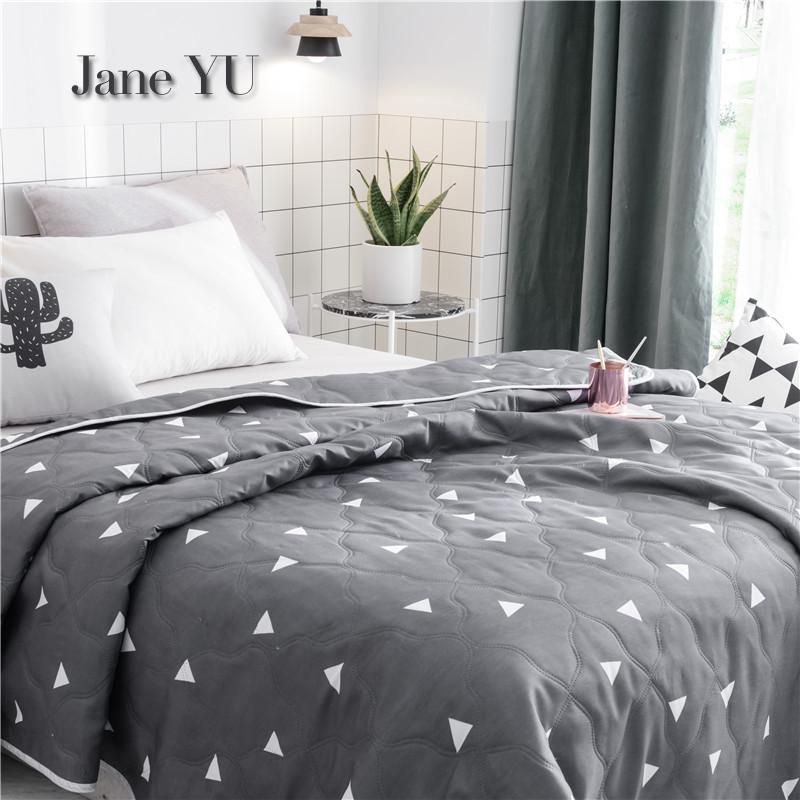 2019 Janeyu Cotton Cool Comforter Air Conditioned Quilt Thin
