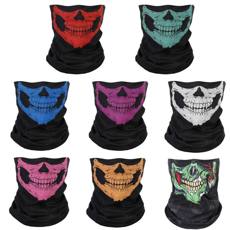 Mask Bike Bicycle Cycling Helmet Neck Face Mask Half Face Sport Headband