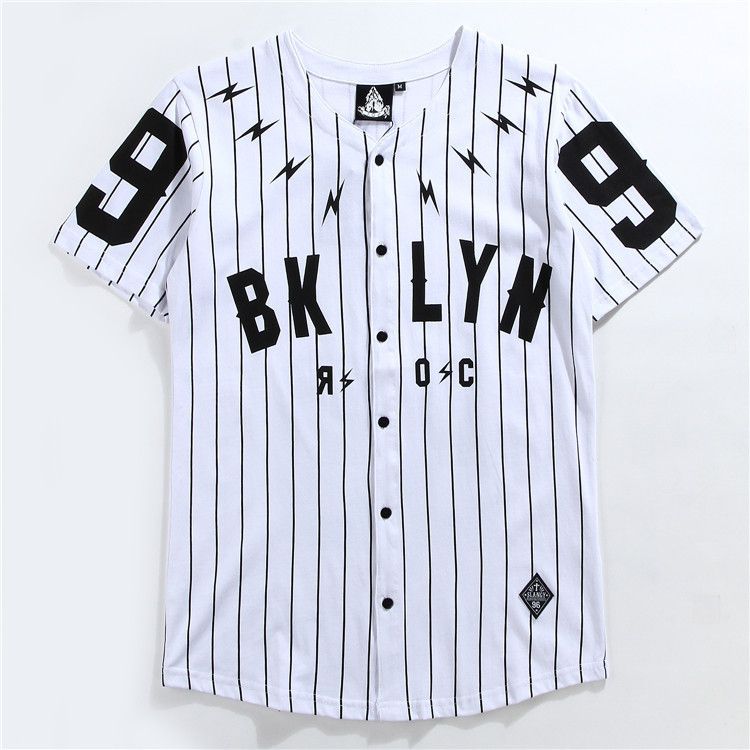 plain blue baseball jersey