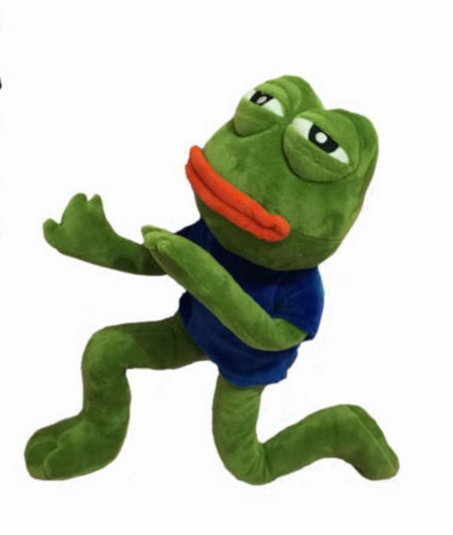 pepe the frog plush