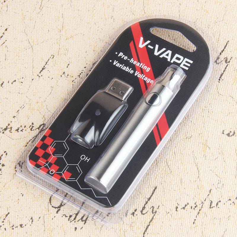 Preheating Batteries 650mah Preheat EVOD Vape Pen Battery Blister Pack