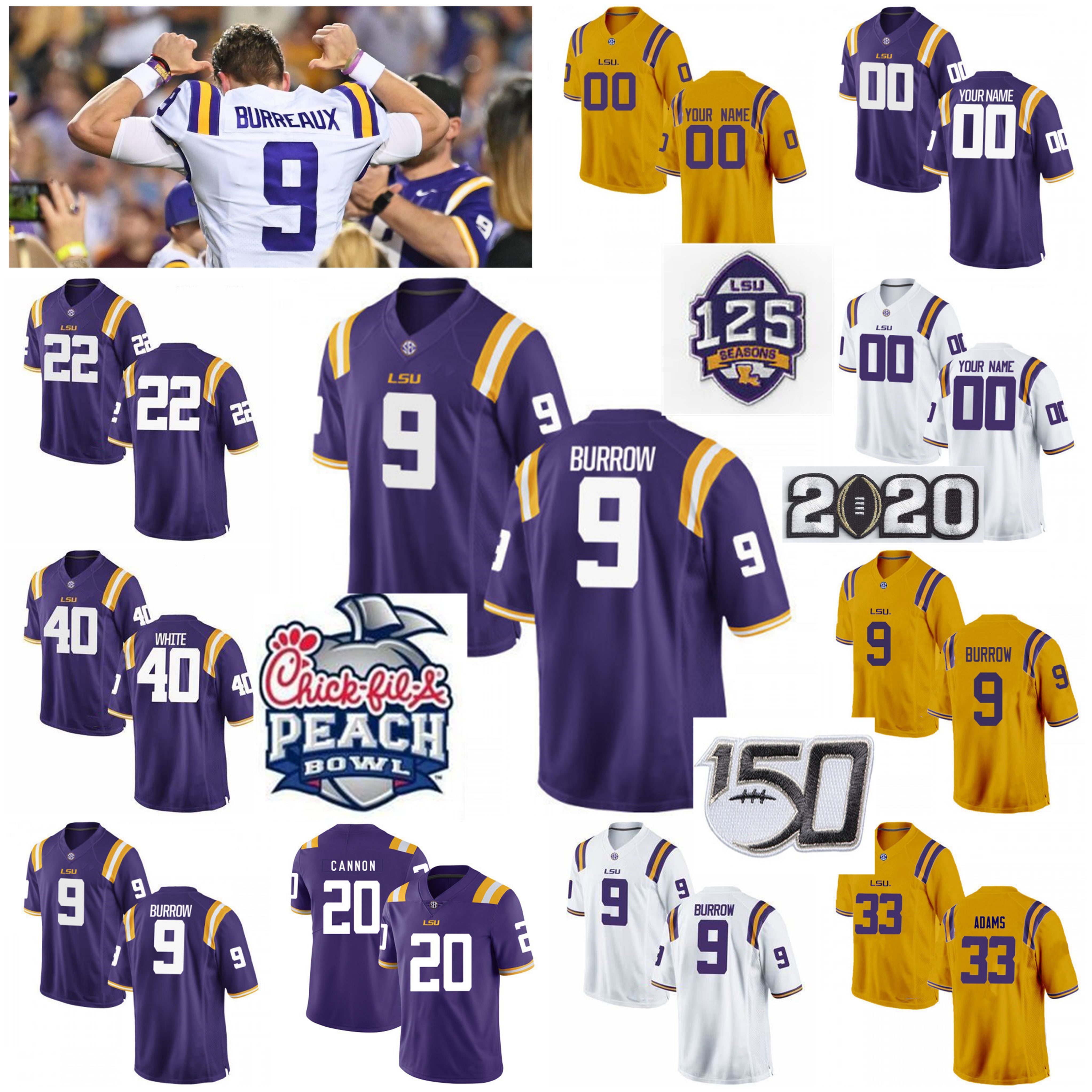 personalized lsu jersey