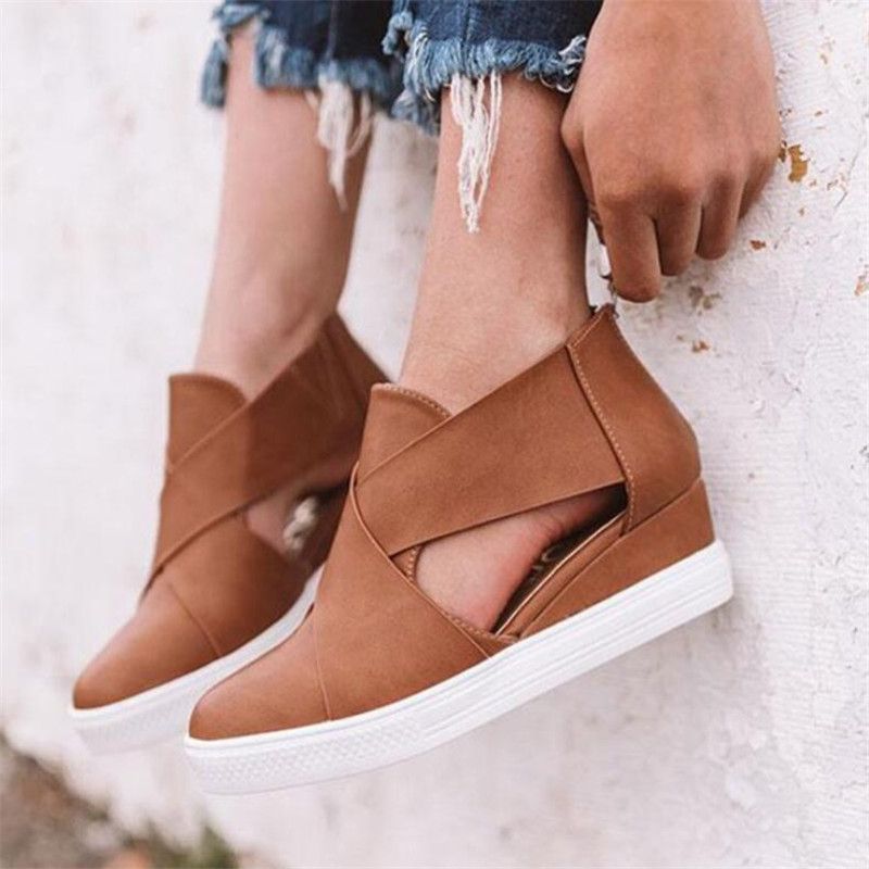 womens casual wedges